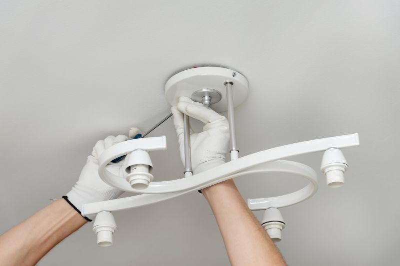 Chandelier Installation