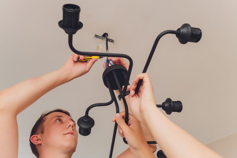 Final Chandelier Placement