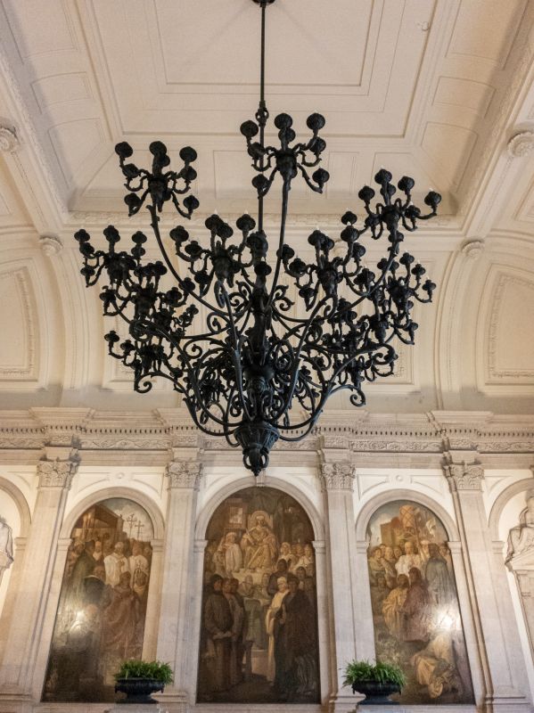 Vintage Brass Chandelier