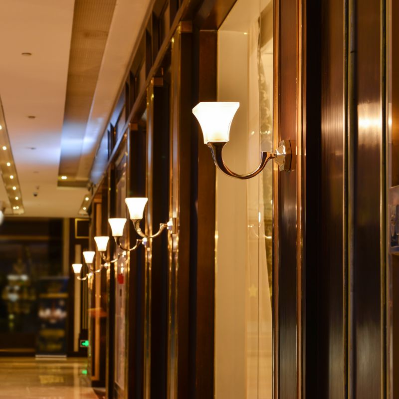 Wall Sconces in Hallways